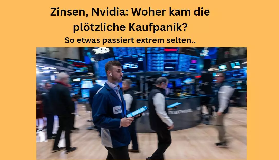 Zinsen, Nvidia: Woher kam die plötzliche Kaufpanik? Videoausblick